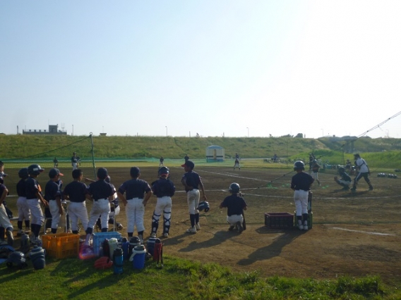 夏の関東大会予選前の練習試合